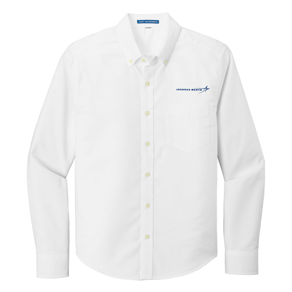 Men's Wovens | Lockheed Martin Untucked Fit SuperPro Oxford Shirt ...