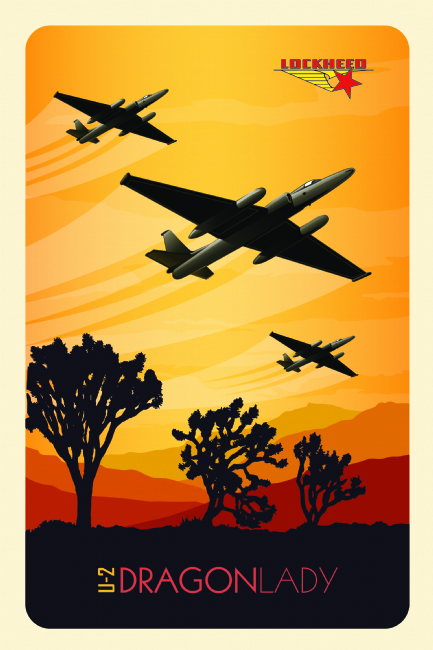 U-2 Dragon Lady Poster