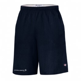 Champion Cotton Jersey 9" Shorts With Pockets - Black