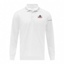 F-16 Long Sleeve Micropique Sport-Wick Polo