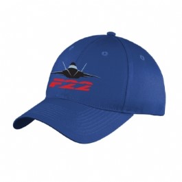 F-22 Six Panel Unstructured Youth Cap