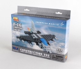 F-16 Construction Toy 113 Pieces