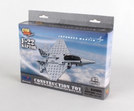 F-22 Construction Toy 85 Pieces