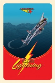 P-38 Vintage Poster
