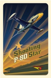P-80 Shooting Star Poster